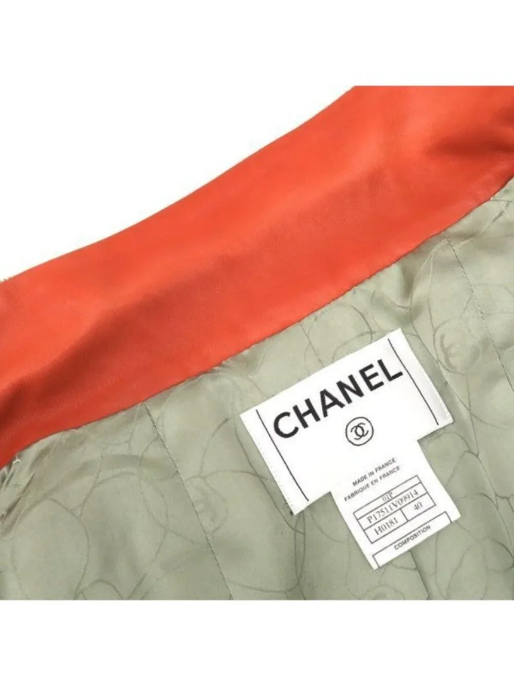 Chanel 01P Jacket Green
